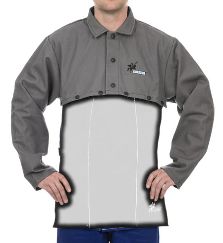 Weldas Arc Knight® bolero; 520 gr./m2 vlam vertragend katoen voor zwaar werk