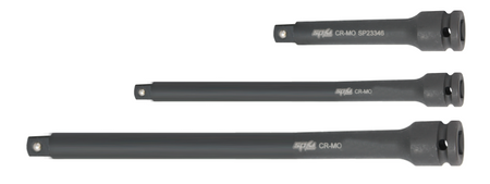 3/8" VERLENGSTUKKEN SET KRACHT 3 DELIG