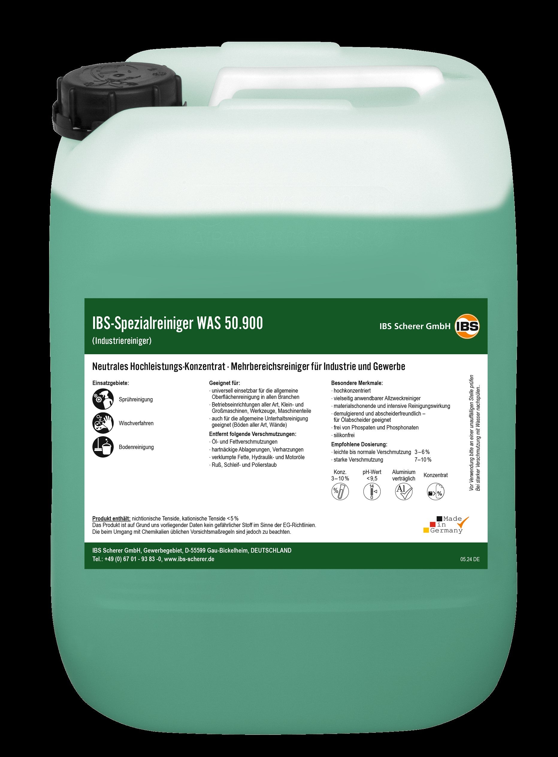 IBS speciaalreiniger WAS 50.900  20 l bus - Weldingshop