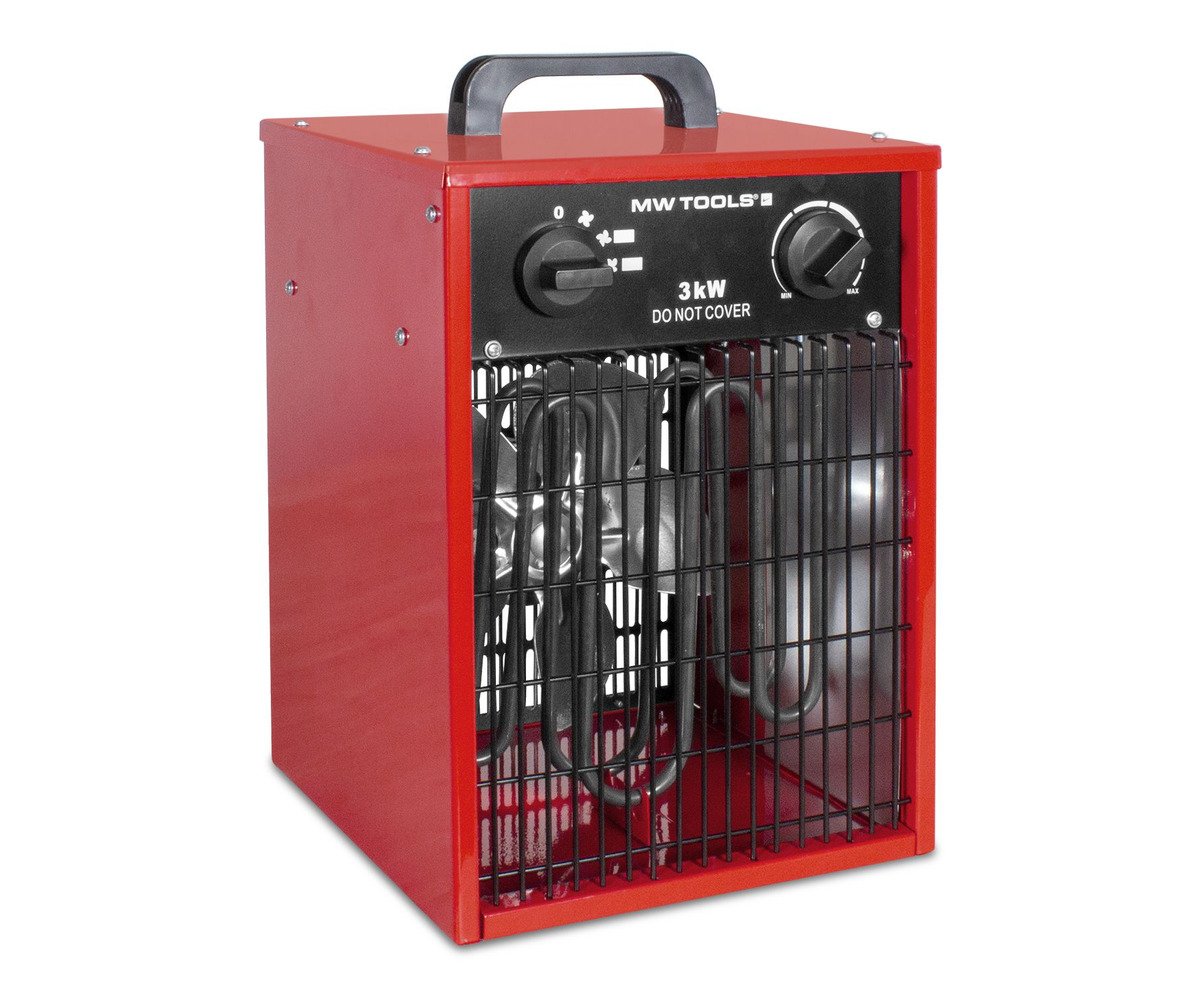 Warmeluchtblazer elektrisch 3kW 230V MW Tools - foto 3