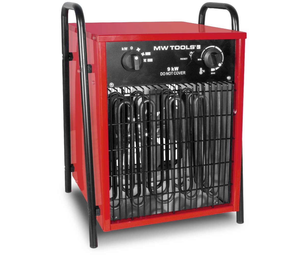 Warmeluchtblazer elektrisch 9kW 3x400V MW Tools - foto 3