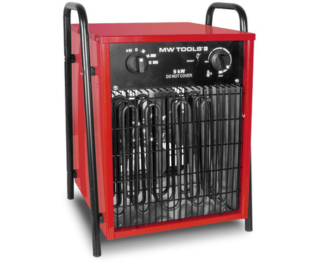 Warmeluchtblazer elektrisch 9kW 3x400V MW Tools - foto 3