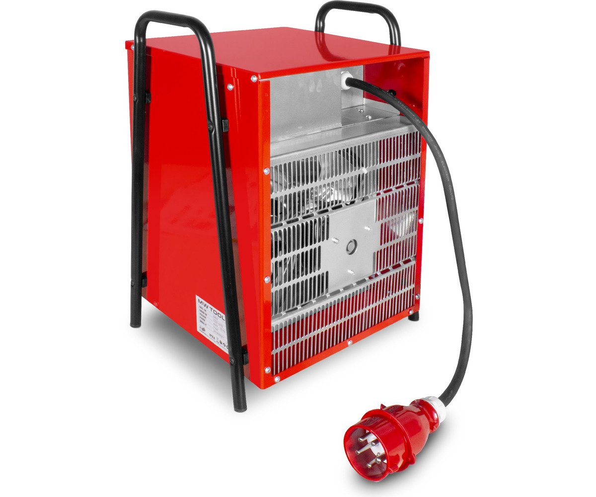 Warmeluchtblazer elektrisch 9kW 3x400V MW Tools - foto 4