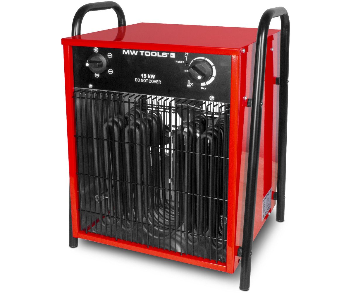 Warmeluchtblazer elektrisch 15kW 3x400V MW Tools - foto 2
