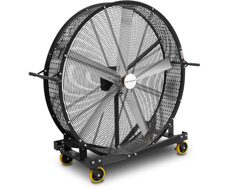 Mobiele industriële ventilator Ø2000 mm - 90.480 m³/u - Stille DC-motor - variabele snelheid - timer - 950W - 230V MW Tools - foto 2