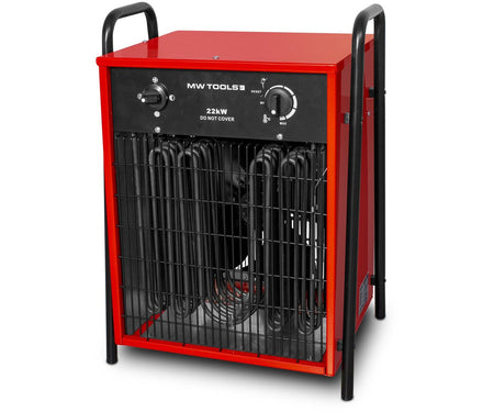 Warmeluchtblazer elektrisch 22kW 3x400V MW Tools - foto 2