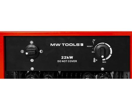 Warmeluchtblazer elektrisch 22kW 3x400V MW Tools - foto 4