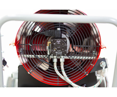 Indirecte dieselheater 50kW Danfoss tandwielpomp MW Tools - foto 4