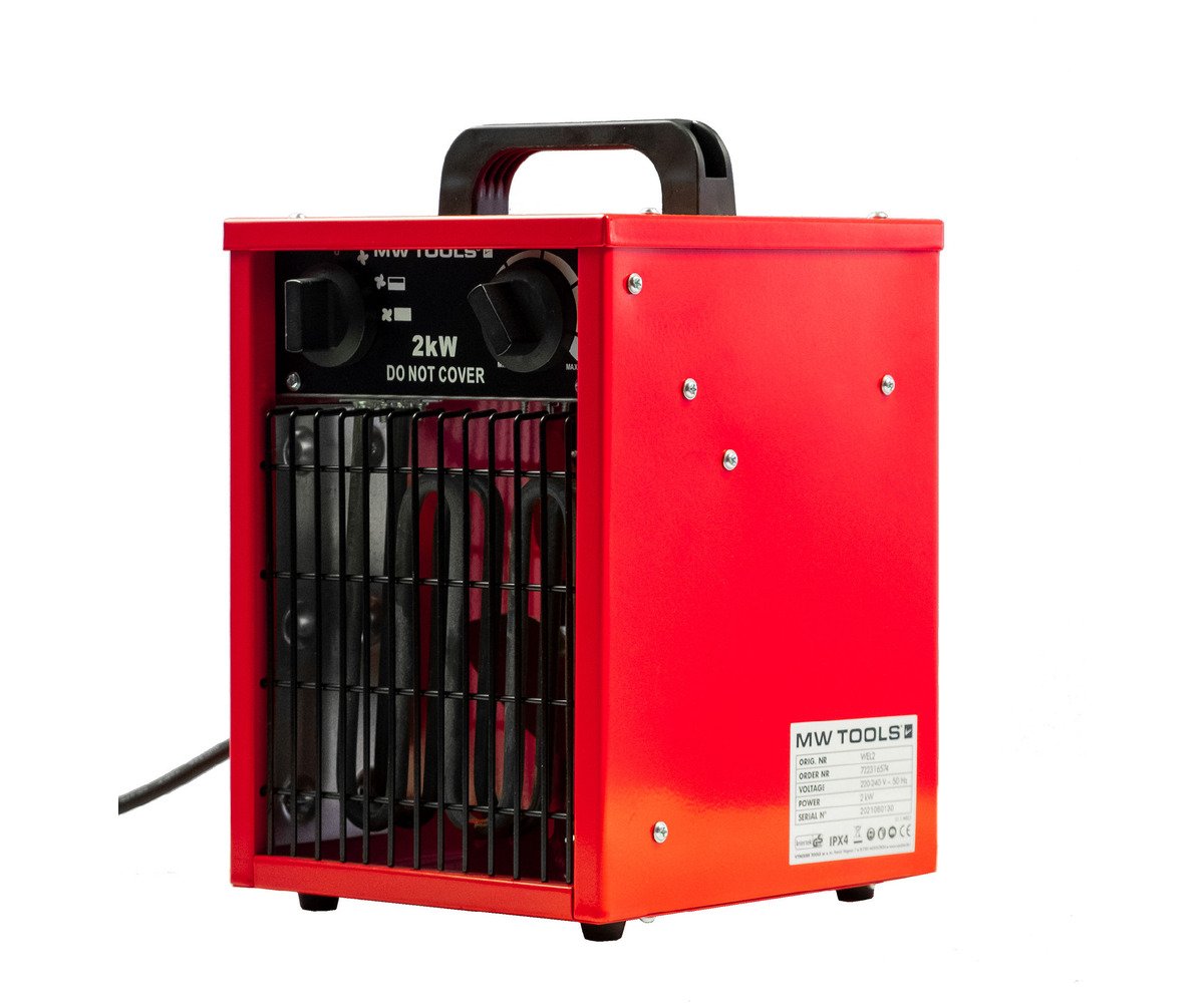 Warmeluchtblazer elektrisch 2.0kW 230V MW Tools - foto 5