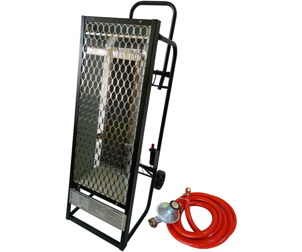 Infrarood gasstraler 10kW MW Tools - foto 4
