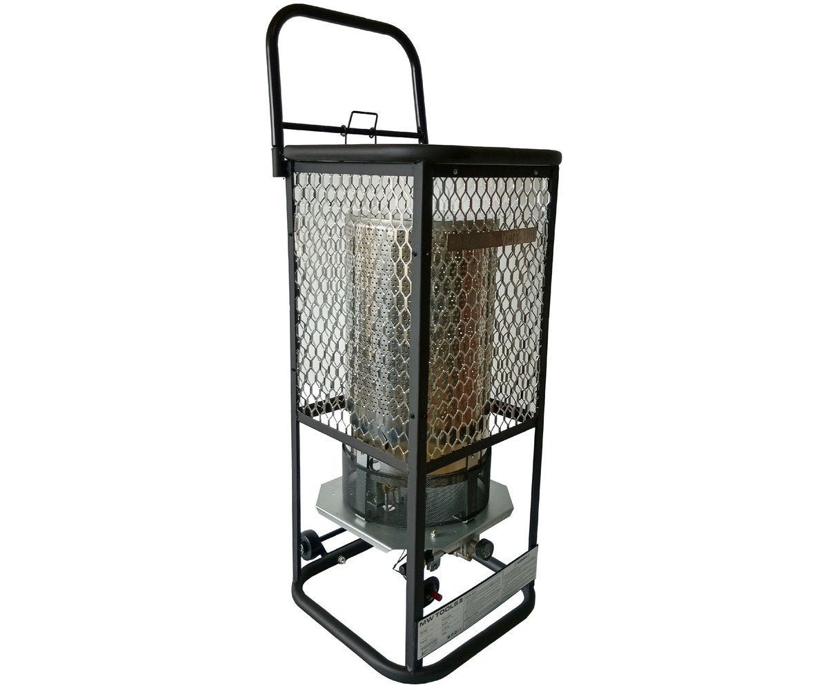 Infrarood gasstraler 36kW 360° stralingswarmte MW Tools - foto 8