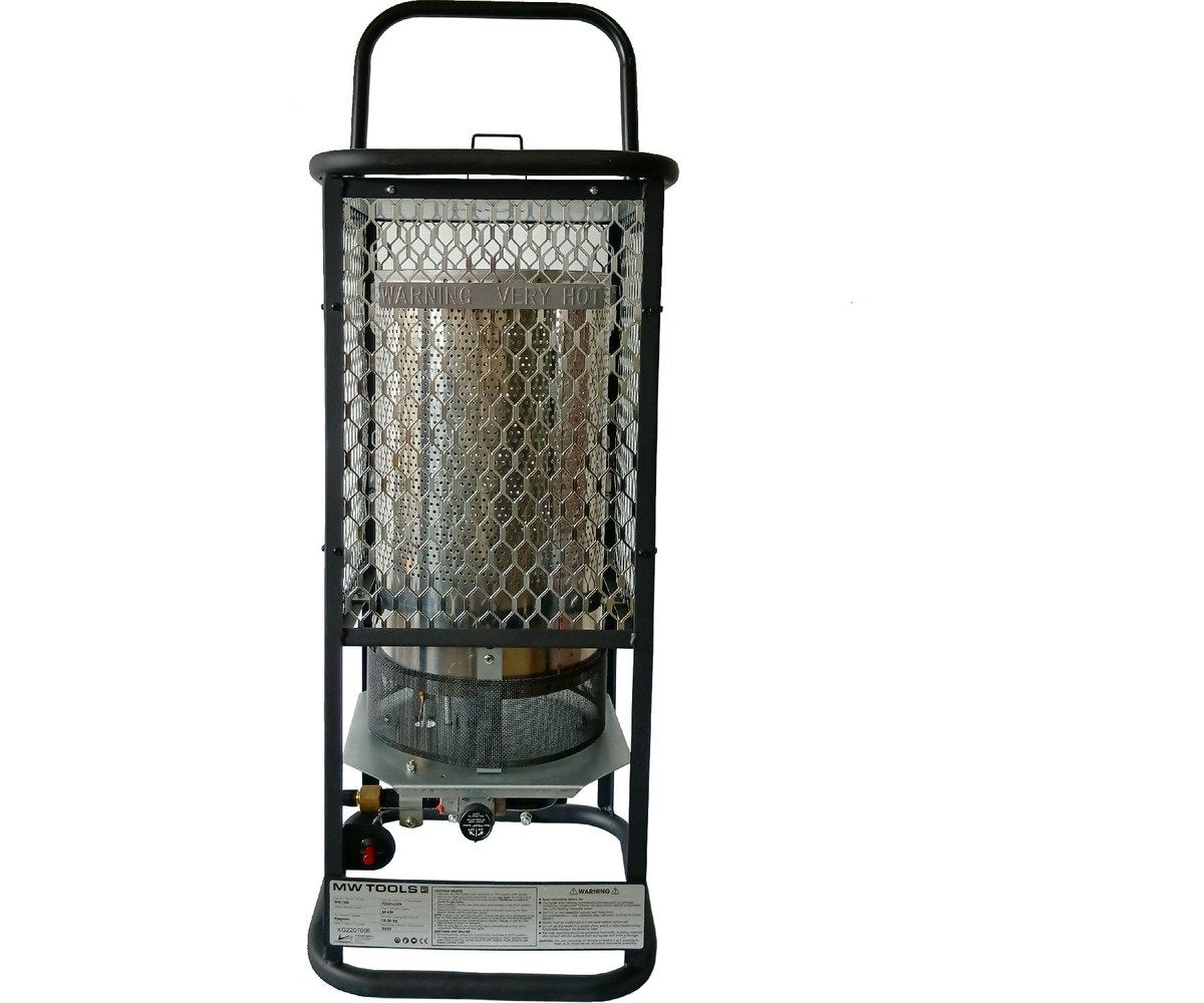Infrarood gasstraler 36kW 360° stralingswarmte MW Tools - foto 7