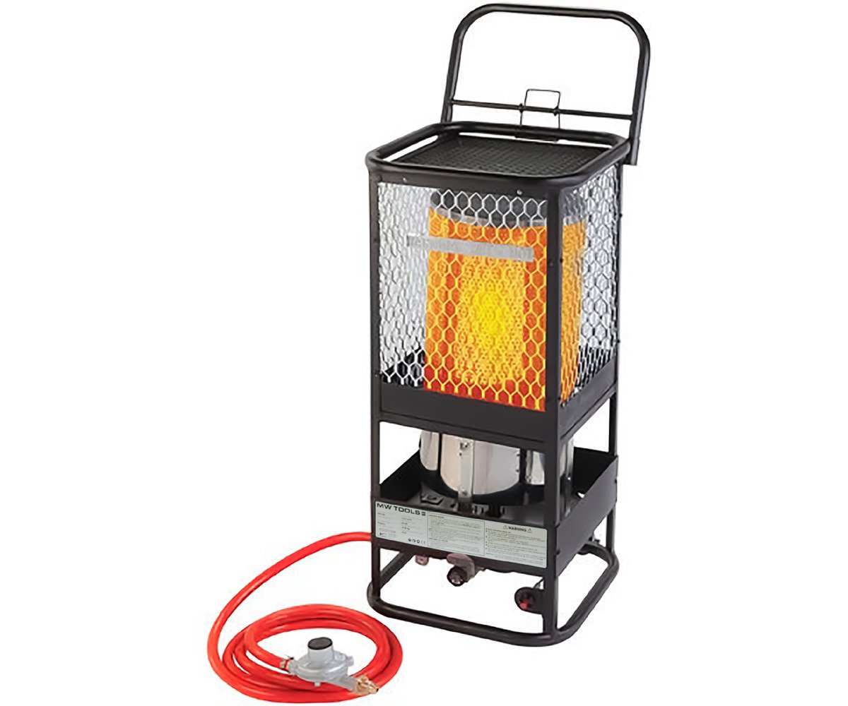 Infrarood gasstraler 36kW 360° stralingswarmte MW Tools - foto 5