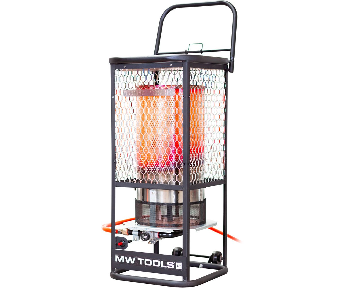 Infrarood gasstraler 36kW 360° stralingswarmte MW Tools - foto 6