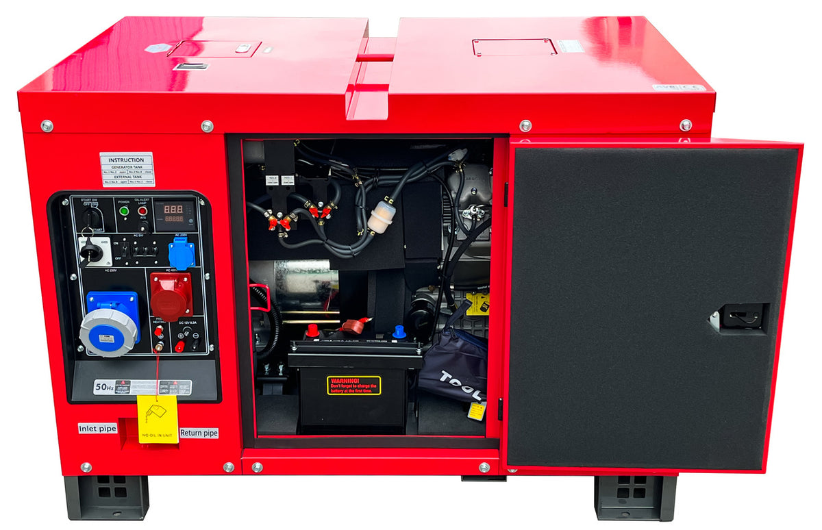 Diesel generator 13kW 1x230 V +15kW 3x400 V MW Tools - Weldingshop