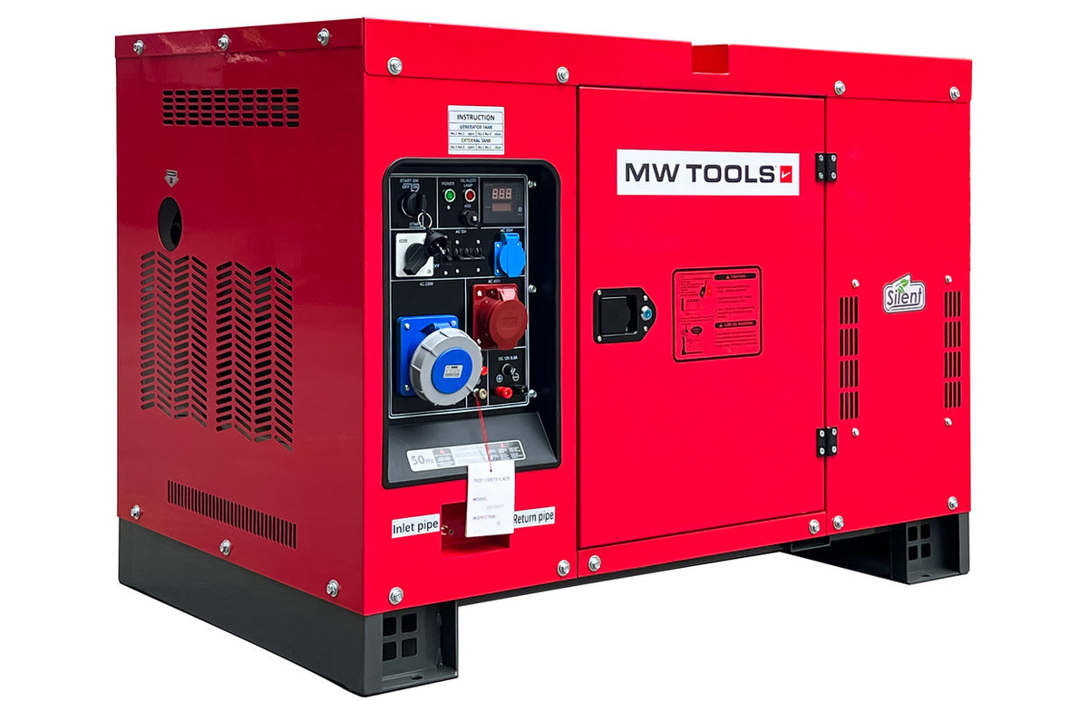 Diesel generator 13kW 1x230 V +15kW 3x400 V MW Tools - Weldingshop