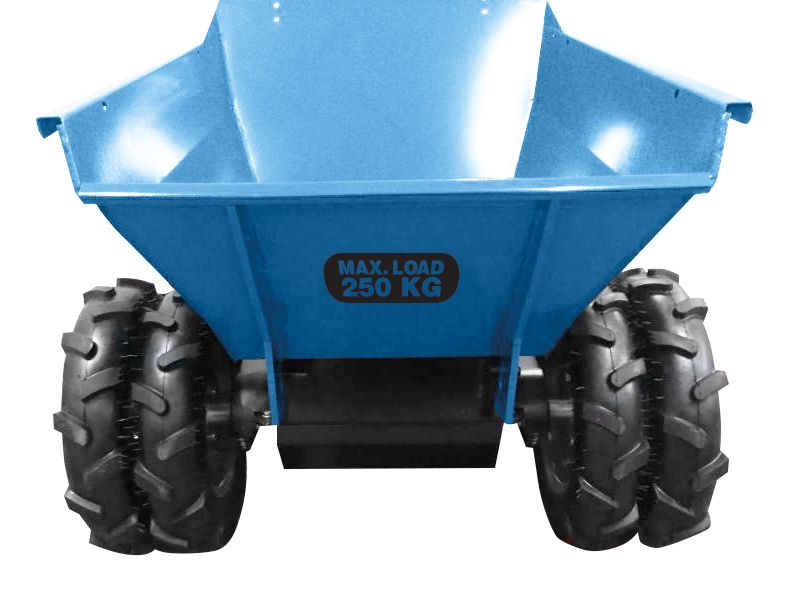 Hyundai wielenset voor mini dumper 250