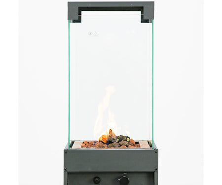 Infrarood terras heater 8.0kW - Antraciet MW Tools - foto 8