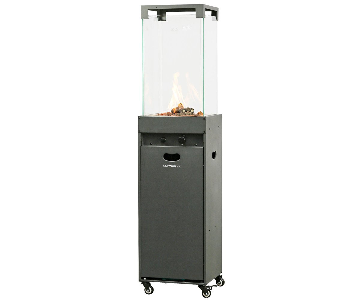 Infrarood terras heater 8.0kW - Antraciet MW Tools - foto 2