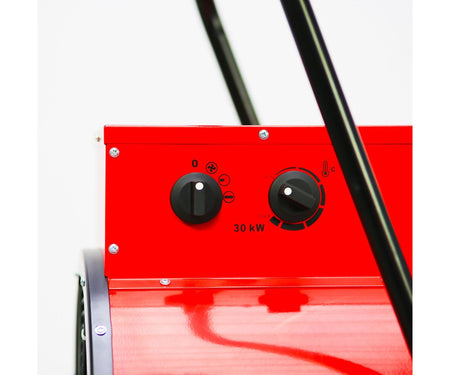Warmeluchtblazer elektrisch 30kW 3x400V trolley rond MW Tools - foto 8