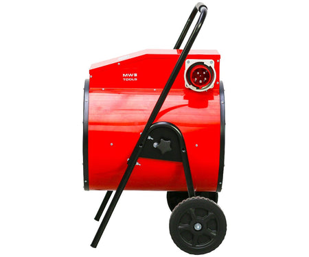 Warmeluchtblazer elektrisch 30kW 3x400V trolley rond MW Tools - foto 6