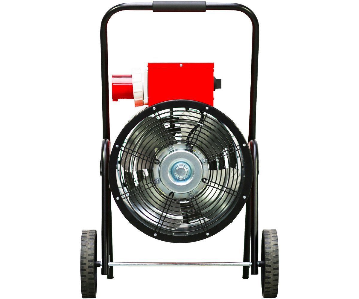 Warmeluchtblazer elektrisch 30kW 3x400V trolley rond MW Tools - foto 7