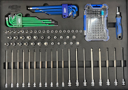 888 SERIES EVA INLEG BITDOPPEN EN ACCESSOIRES 155 DELIG