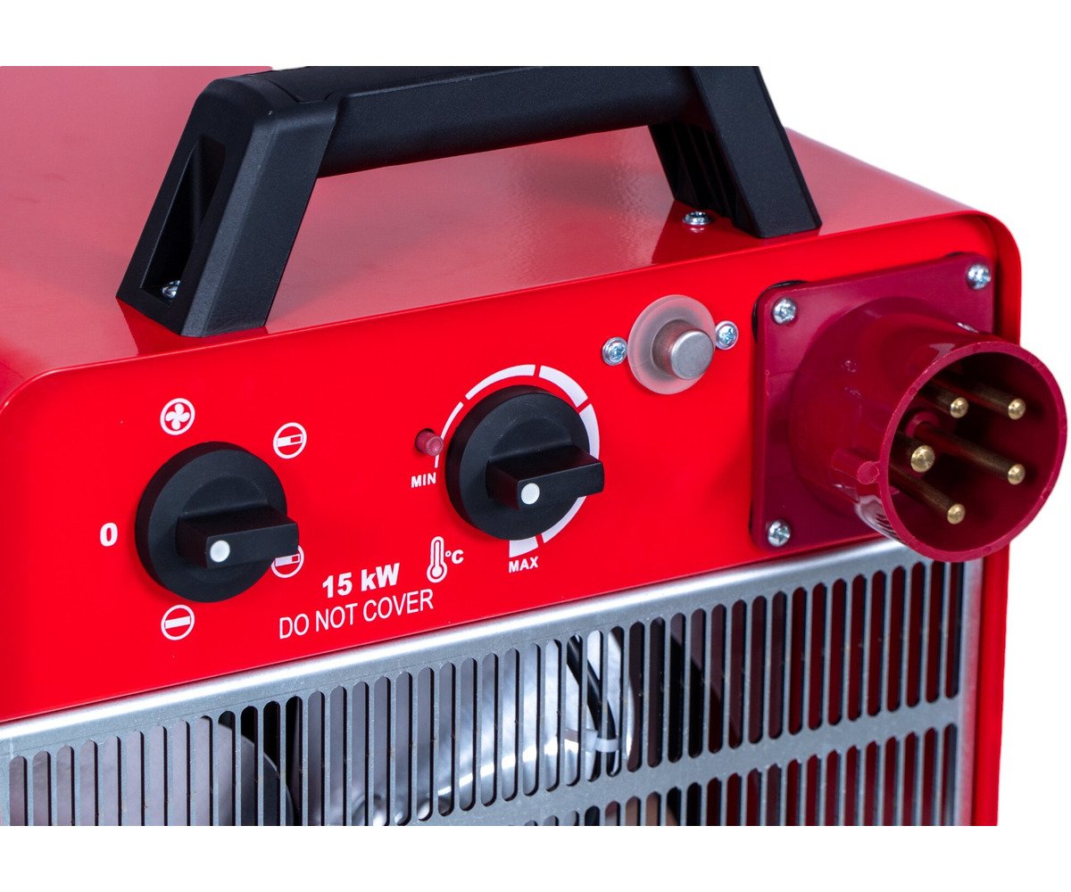Warmeluchtblazer elektrisch 15 kW 3x400V MW Tools - foto 10