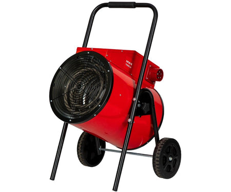 Warmeluchtblazer elektrisch 15kW 3x400V trolley MW Tools - foto 2