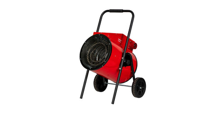 Warmeluchtblazer elektrisch 15kW 3x400V trolley MW Tools