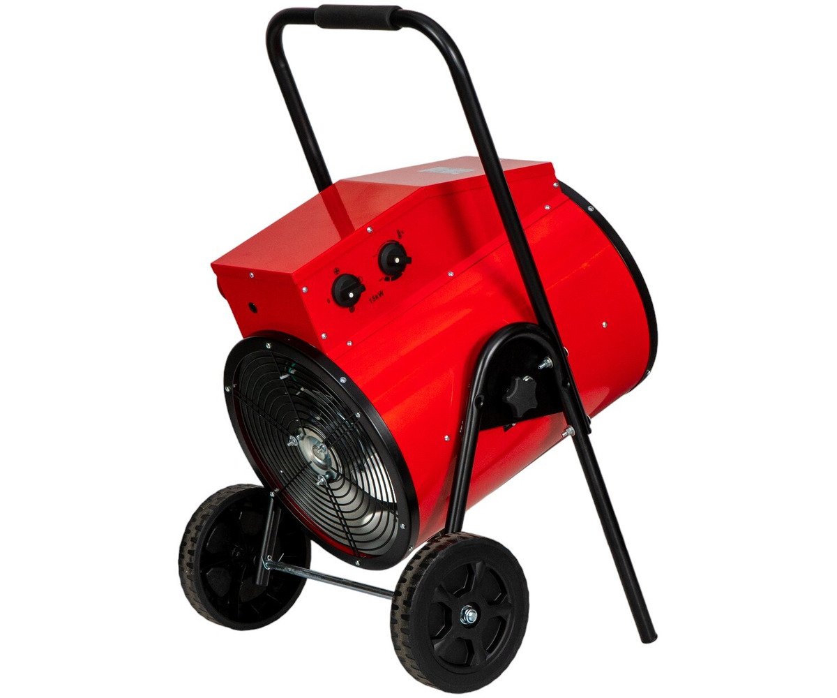 Warmeluchtblazer elektrisch 15kW 3x400V trolley MW Tools - foto 4