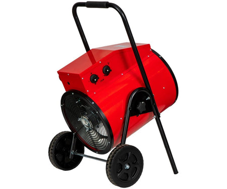 Warmeluchtblazer elektrisch 15kW 3x400V trolley MW Tools - foto 4