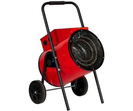 Warmeluchtblazer elektrisch 15kW 3x400V trolley MW Tools - foto 5