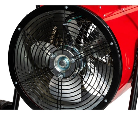Warmeluchtblazer elektrisch 15kW 3x400V trolley MW Tools - foto 12