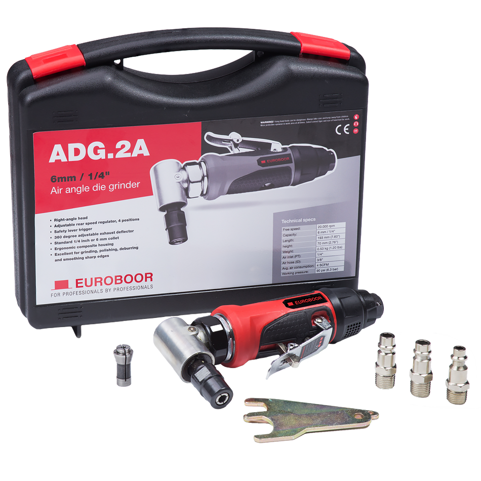 Lucht slijpmachine set, 20000 RPM. - Weldingshop