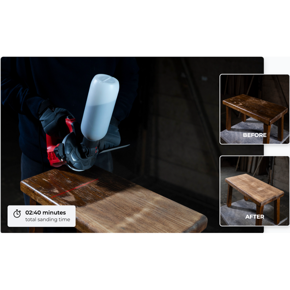 Draagbare elektrische zandstraler zonder compressor - Weldingshop