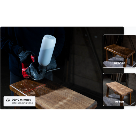 Draagbare elektrische zandstraler zonder compressor - Weldingshop