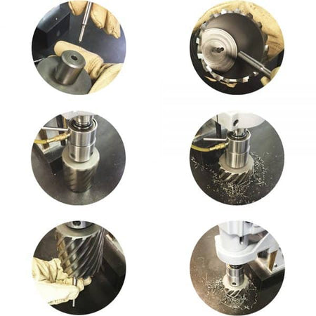 Tweedelige centreerpen, D 8 mm, L 170 mm. - Weldingshop