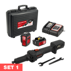 Accu aangedreven stiftslijper 18V set, 26000 RPM. - Weldingshop