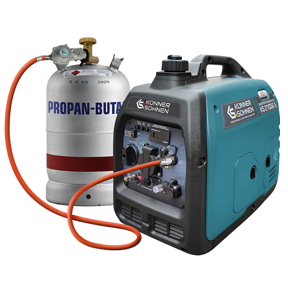 Invertergenerator KS 2100iGS LPG/benzine (Propaan gas) - Weldingshop