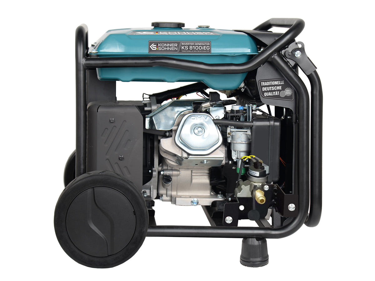 Könner & Söhnen KS 8100iEG motorzijde