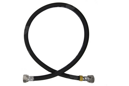 Hogedrukslang zwart met 2x wartel 21.8L KOMBI/DIN Propaan - Weldingshop