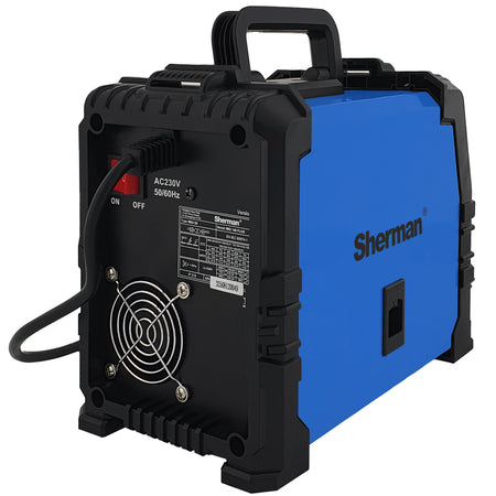 Sherman MIG 140 FLUX 3-in-1 lasapparaat 130 A – gasloos, MMA en TIG Lift