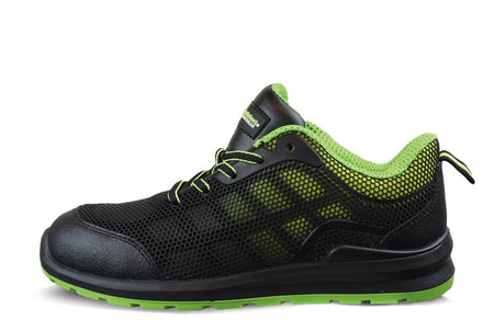 SF Sneaker Askim S1P zw Lime laag - Weldingshop