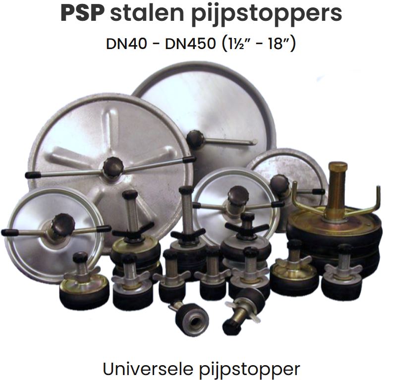 Stalen pijpstopper PSP DN40 - DN450 (1.1/2'' - 18'') - Weldingshop