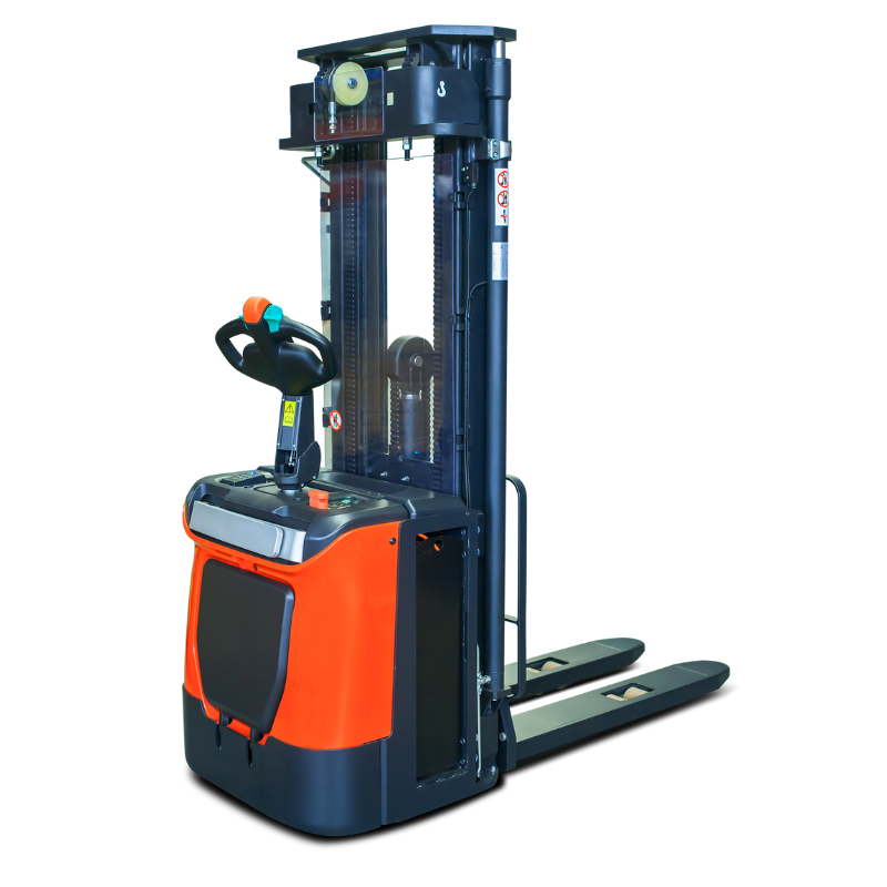 PS12N - Elektrische stapelaar met platform - 4000mm - 1200KG - Weldingshop