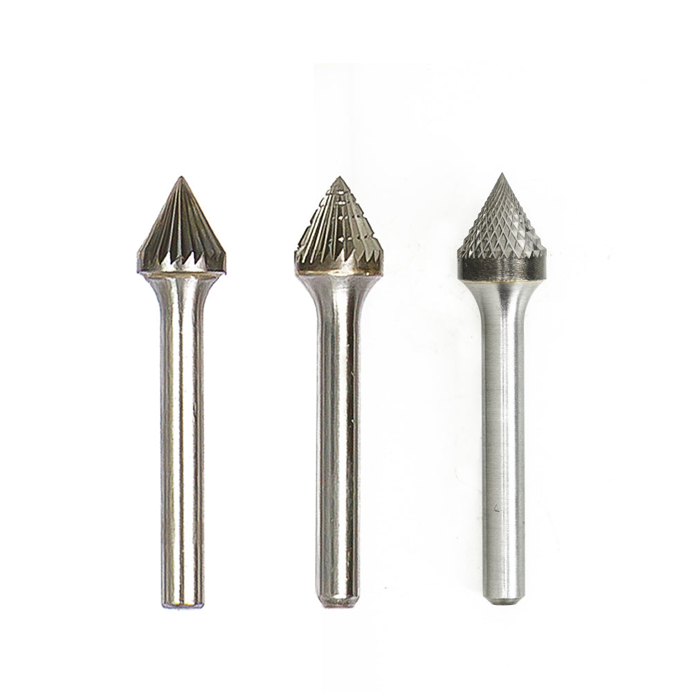 Stiftfrees, stiftfrees tandvorm diamond vertanding, model J, D 10 mm, L 8.7 mm. - Weldingshop