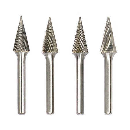 Stiftfrees, stiftfrees tandvorm Alu vertanding, model M, D 10 mm, L 20 mm. - Weldingshop