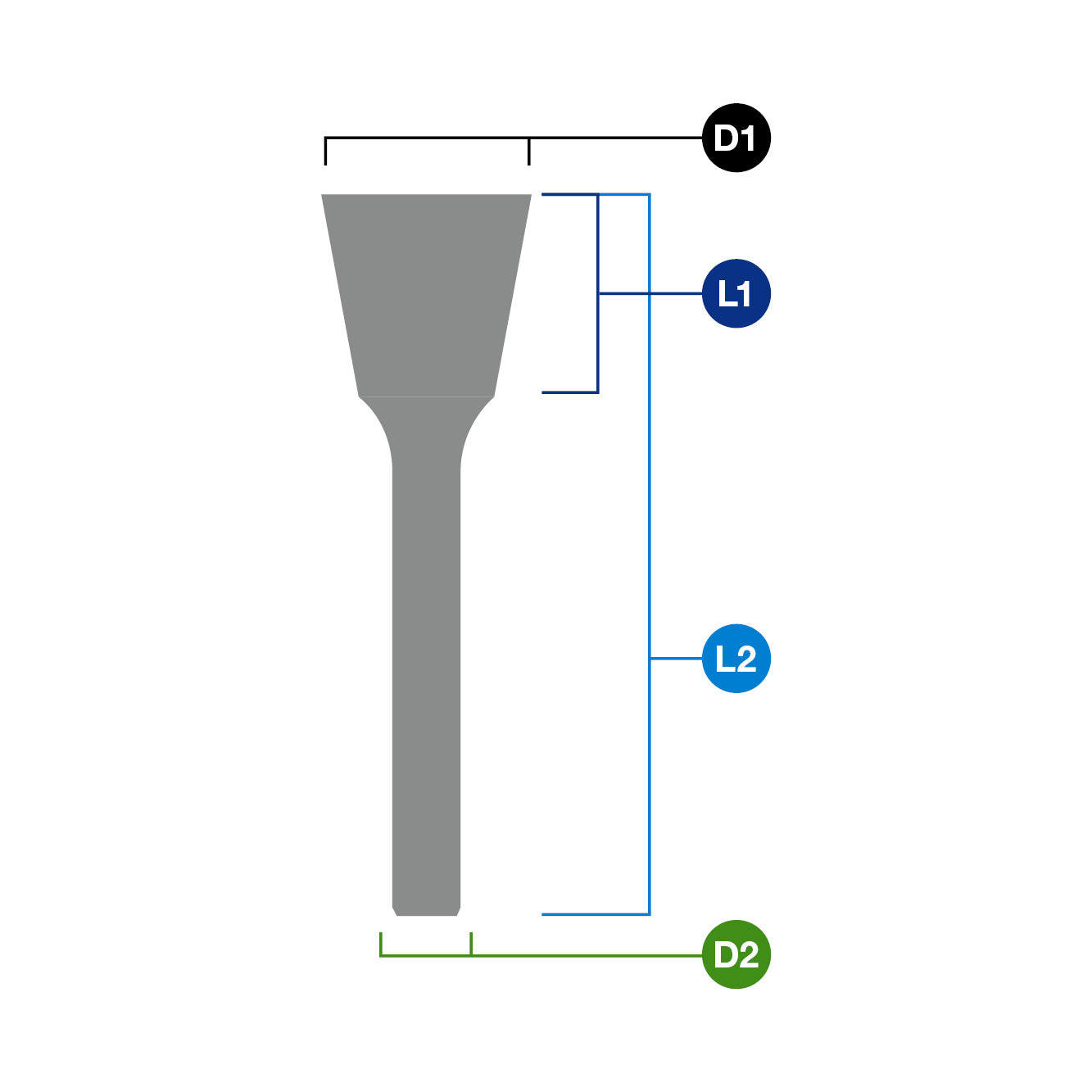 Stiftfrees, stiftfrees tandvorm Spiraalvertanding, model N, D 3 mm, L 38 mm. - Weldingshop