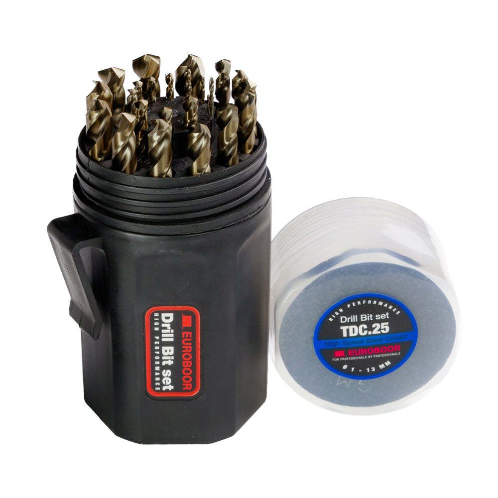 Spiraalboor set, HSS-Co. - Weldingshop